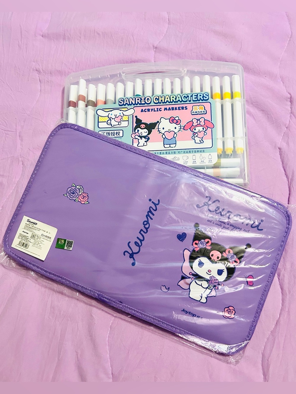 Kuromi Marker Bundle Set with Bonus